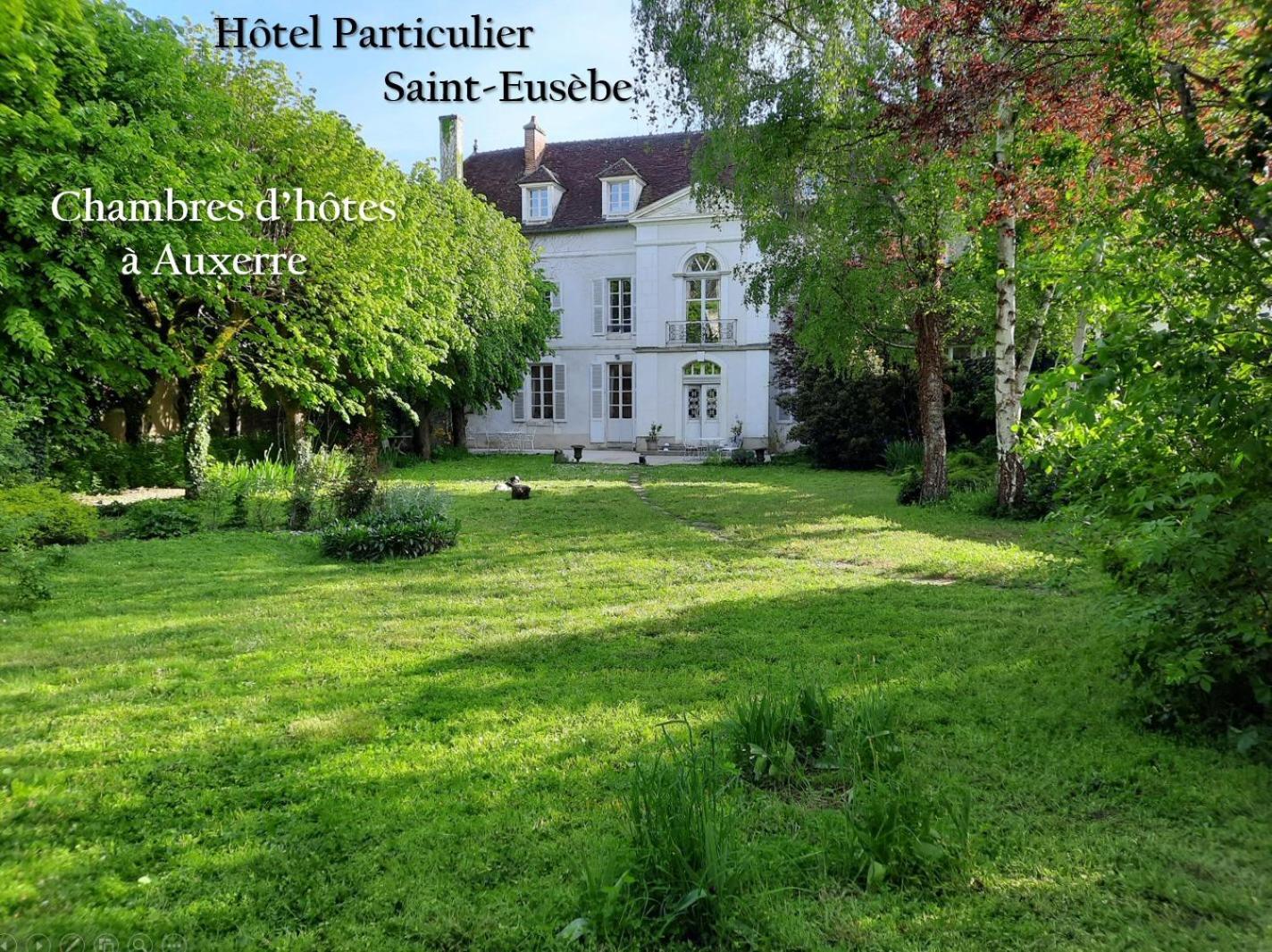 Saint-Eusebe Mansion - Hotel Particulier St-Eusebe Auxerre Eksteriør billede